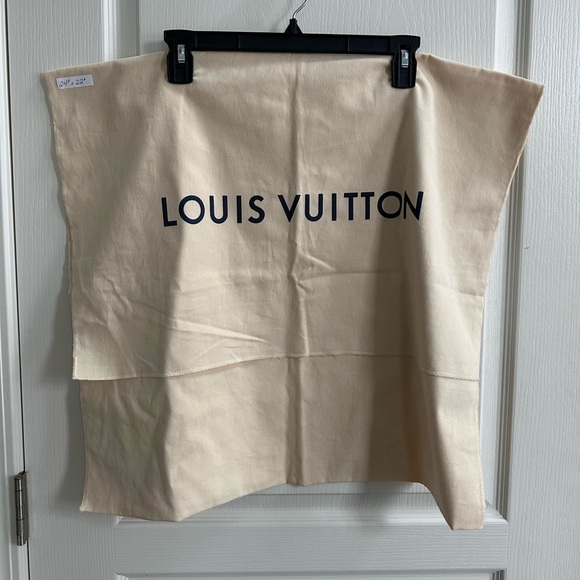 Louis Vuitton Accessories - Authentic  Louis Vuitton Envelope style Dust Bag Storage Bag Ex Large 24”X 21.5